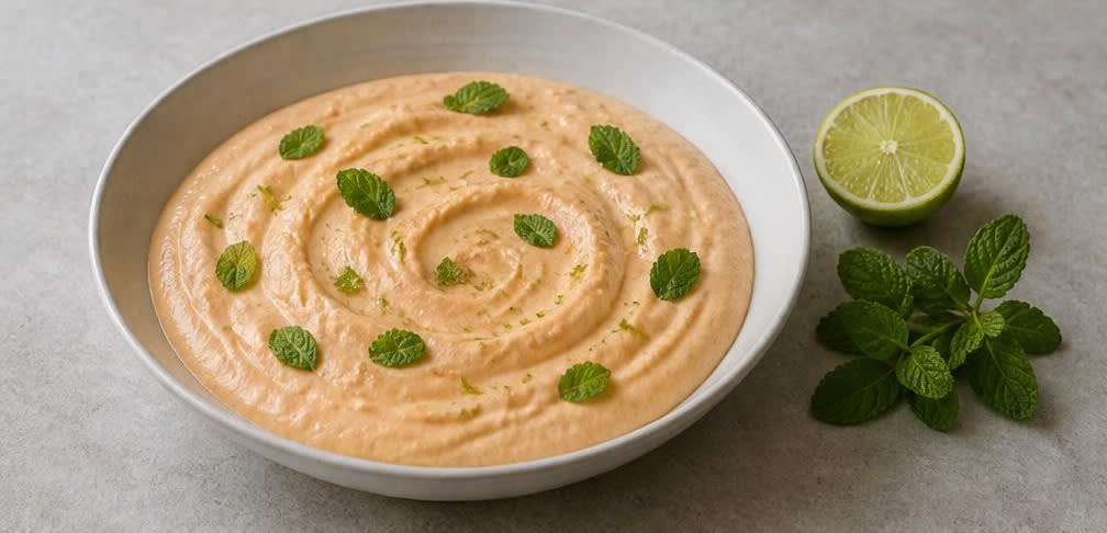 Creme de Papaya (Brasilianische Papaya-Creme mit Schlagsahne) – Zubereitung Schritt für Schritt – Anrichten