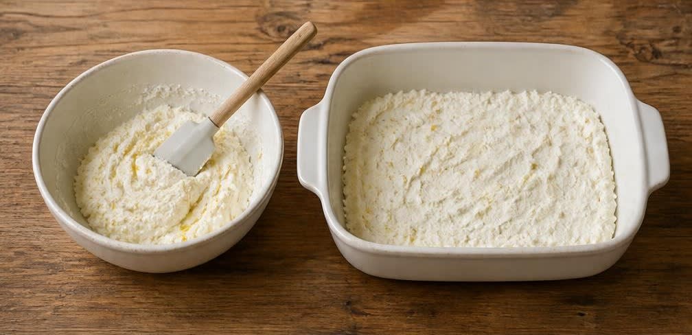 Gebackene Feigen mit Honig, Walnüssen und Ricotta – Zubereitung Schritt für Schritt – Cremigen Ricotta herstellen