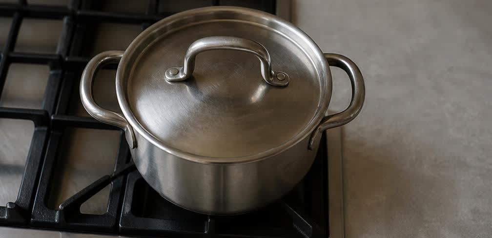 Warmes Hirse-Müsli mit Erdbeeren und gerösteten Sonnenblumenkernen – Zubereitung Schritt für Schritt – Hirse köcheln lassen