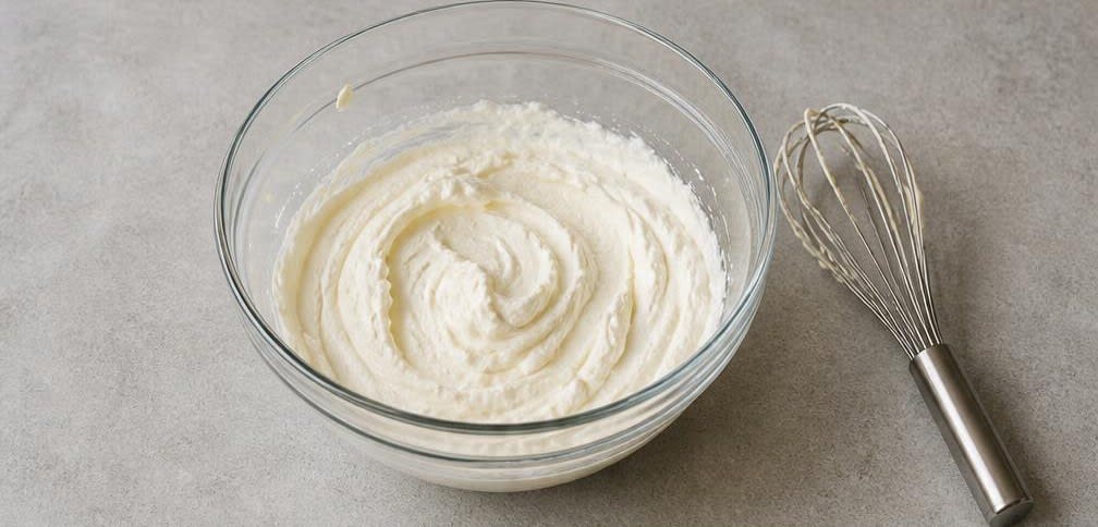 Italienische Ricotta-Creme mit Erdbeeren und Röstmandeln – Zubereitung Schritt für Schritt – Ricotta-Creme herstellen