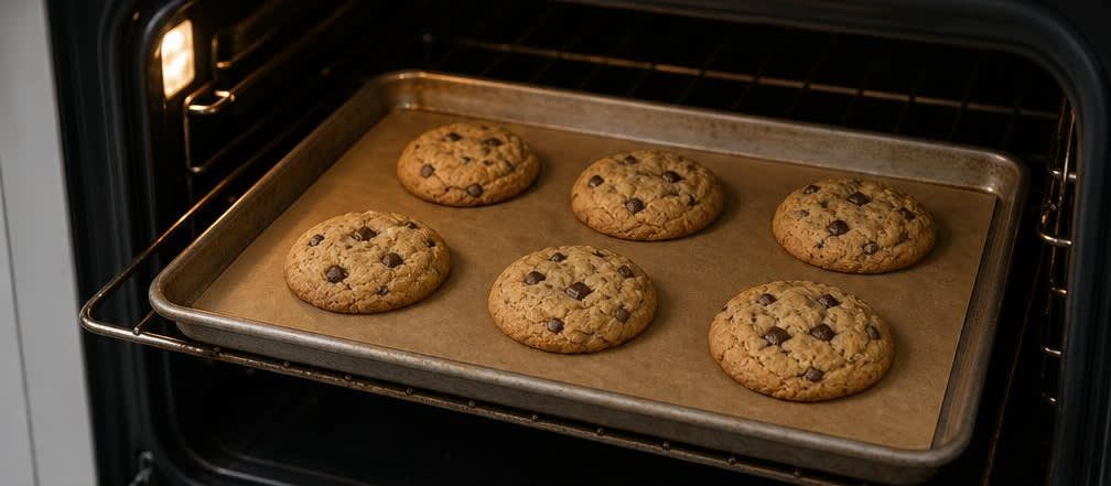 Klassische Amerikanische Chocolate Chip Cookies aus ungebleichtem Mehl – Zubereitung Schritt für Schritt – Im Ofen backen