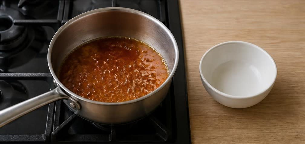 Spanischer Flan mit echtem Karamell – Zubereitung Schritt für Schritt – Karamell herstellen