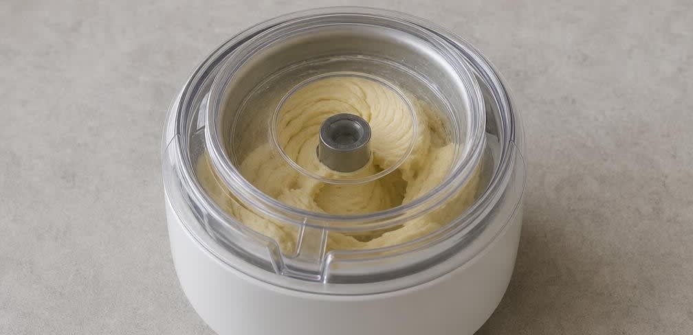 Cremiges Gelato aus nicht homogenisierter Vollmilch – Zubereitung Schritt für Schritt – Gelato gefrieren