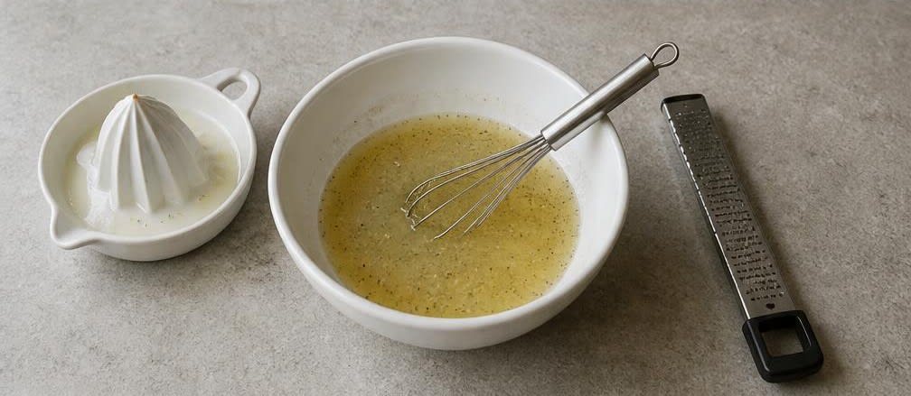 Peruanisches Kabeljau-Ceviche mit reichlich Limette – Zubereitung Schritt für Schritt – Marinade herstellen