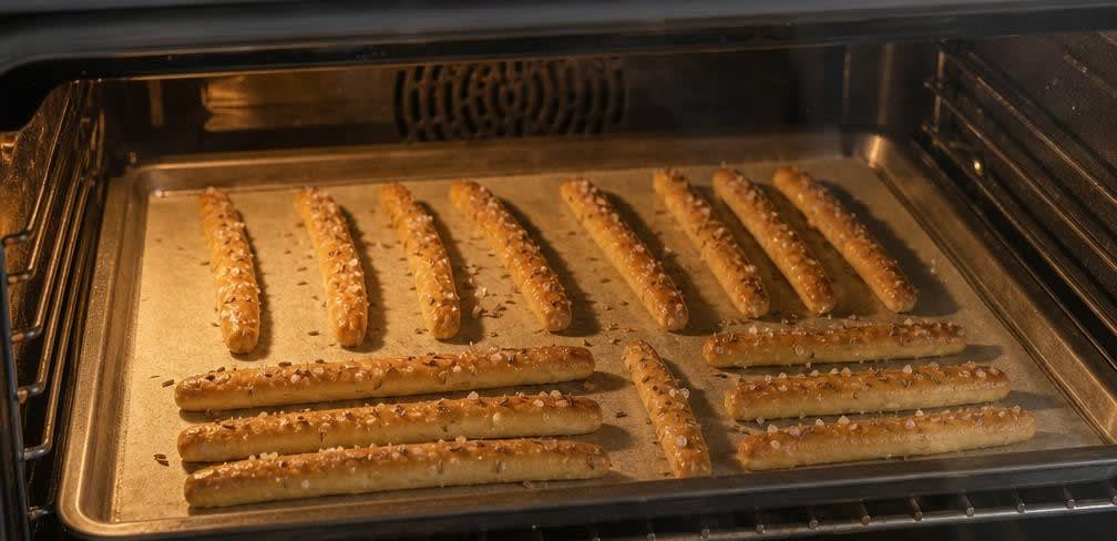 Knusprige Laugen-Salzstangen selbst gebacken – Zubereitung Schritt für Schritt – Im Ofen backen