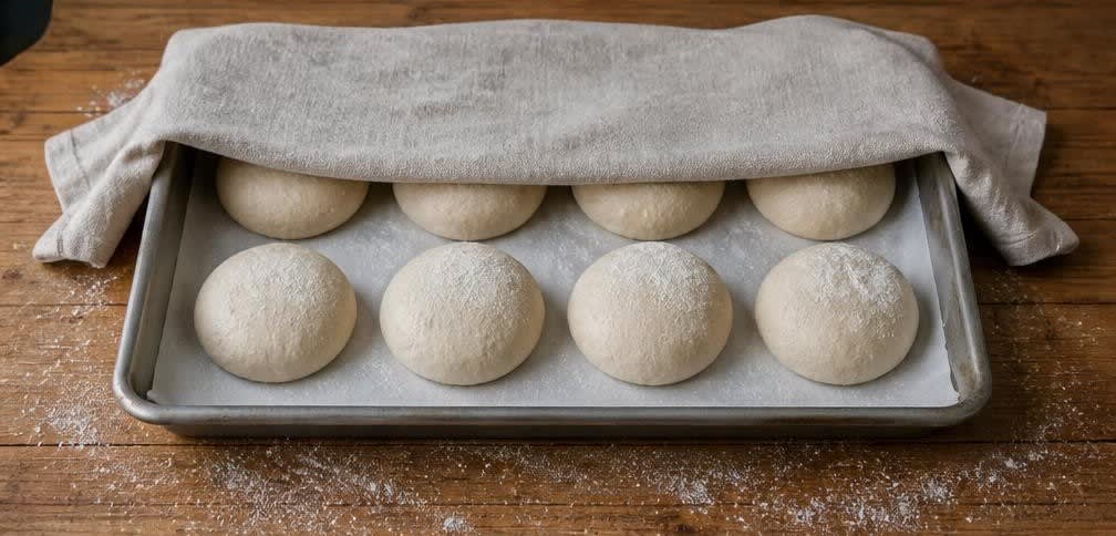 Klassische Sauerteigbrötchen – Zubereitung Schritt für Schritt – Brötchen formen