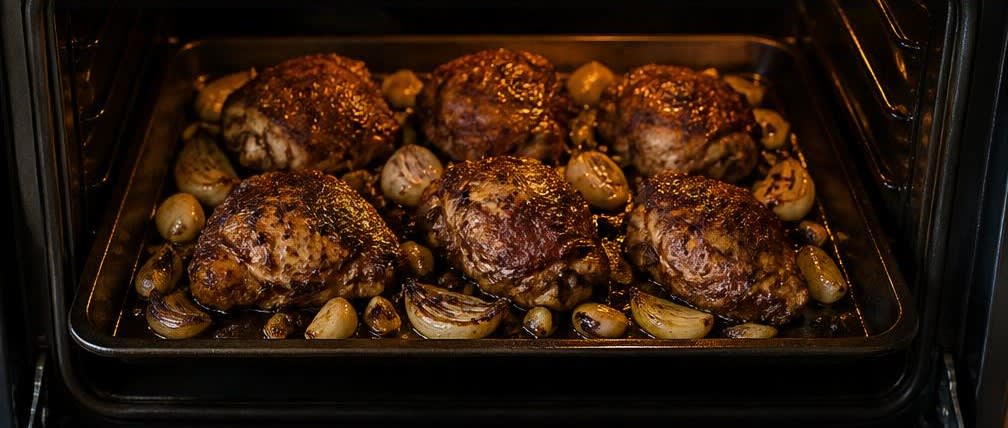 Karibisches Jerk Chicken mit frisch gemahlenen Gewürzen – Zubereitung Schritt für Schritt – Im Ofen garen