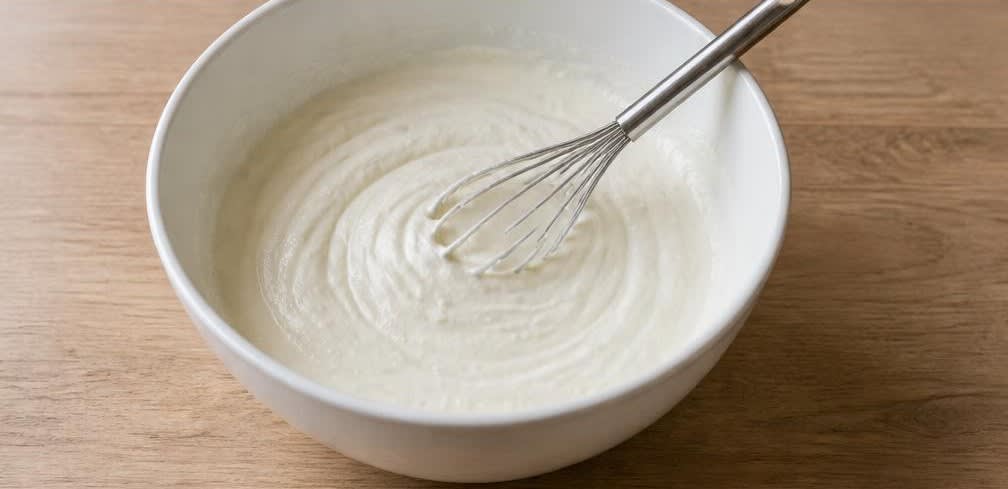 Pellkartoffeln mit Kräuter-Magerquark und Leinsamen – Zubereitung Schritt für Schritt – Quarkcreme herstellen