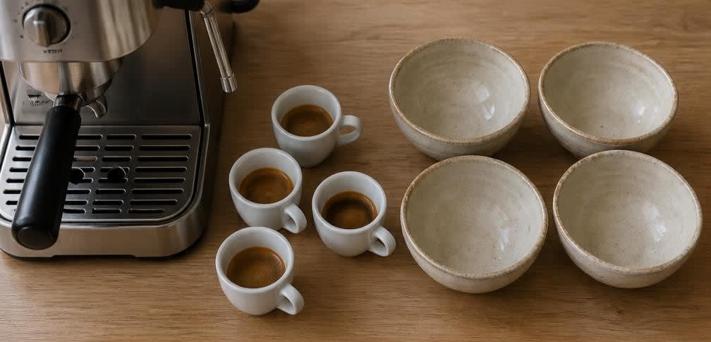 Klassischer Affogato al Caffè mit wasserentkoffeiniertem Espresso – Zubereitung Schritt für Schritt – Espresso zubereiten
