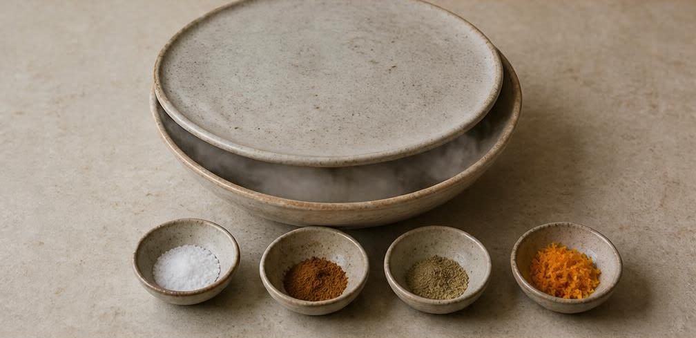 Gedämpfter Couscous mit Datteln und Mandeln – Zubereitung Schritt für Schritt – Couscous quellen lassen