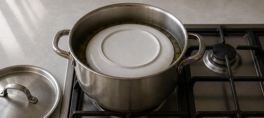 Türkische Dolma mit unpoliertem Vollkornreis – Zubereitung Schritt für Schritt – Dolma köcheln