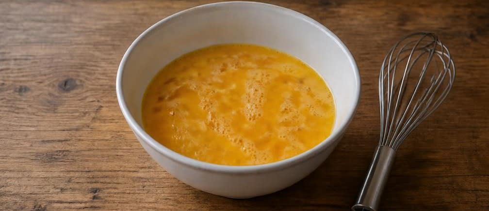 Klassisches Türkisches Menemen mit Olivenöl – Zubereitung Schritt für Schritt – Eimasse herstellen