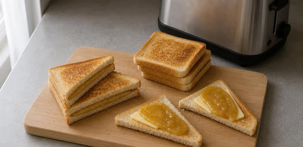 Kaya Toast mit weichem Ei – Zubereitung Schritt für Schritt – Toast zubereiten