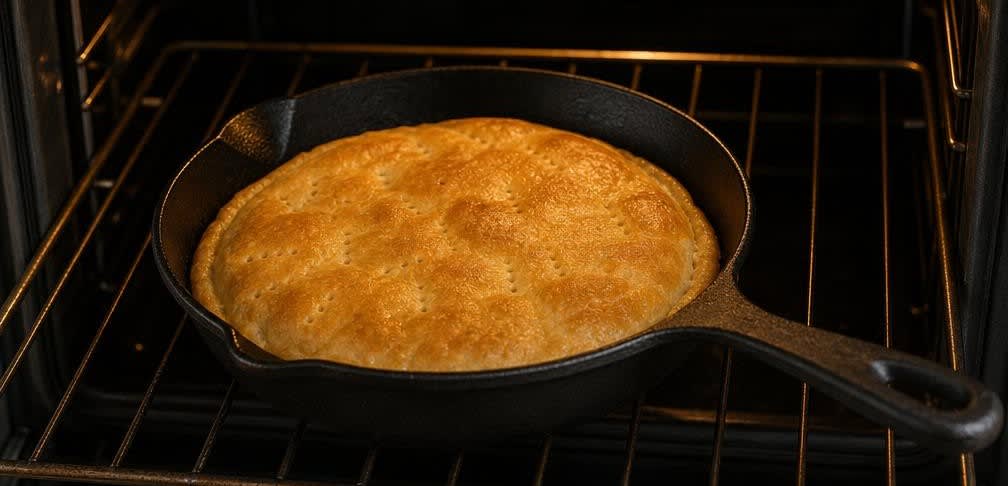 Französische Tarte Tatin mit karamellisierten Apfelvierteln – Zubereitung Schritt für Schritt – Im Ofen backen