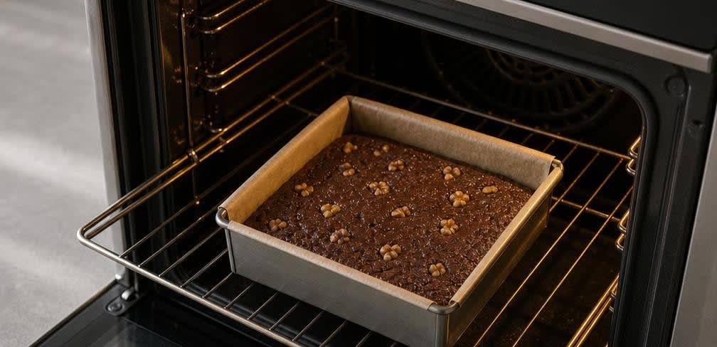 Saftige Fudge-Brownies aus dunkler Schokolade – Zubereitung Schritt für Schritt – Im Ofen backen