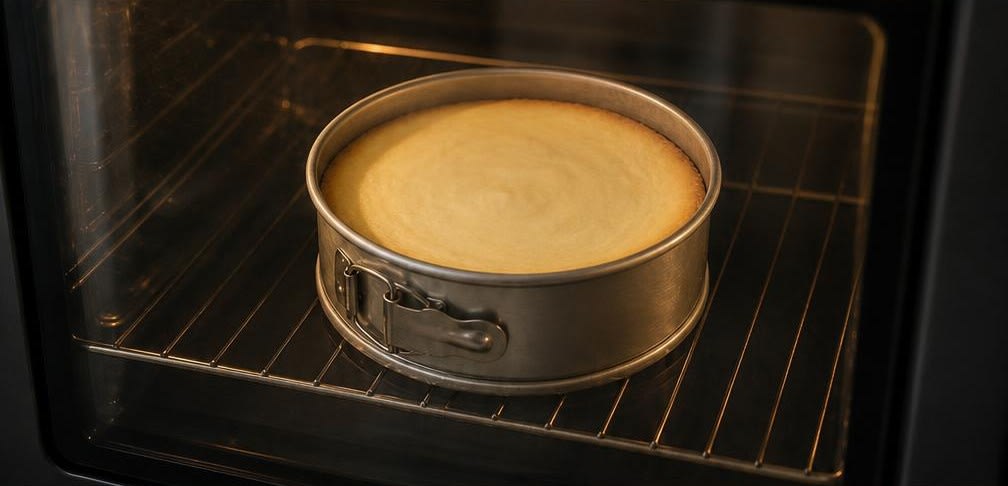 New York Cheesecake ohne Verdickungsmittel – Zubereitung Schritt für Schritt – Cheesecake backen und kühlen