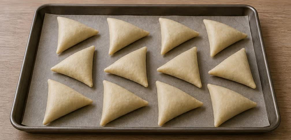 Samosas mit eingeweichten Linsen & Kartoffeln – Zubereitung Schritt für Schritt – Samosas backen