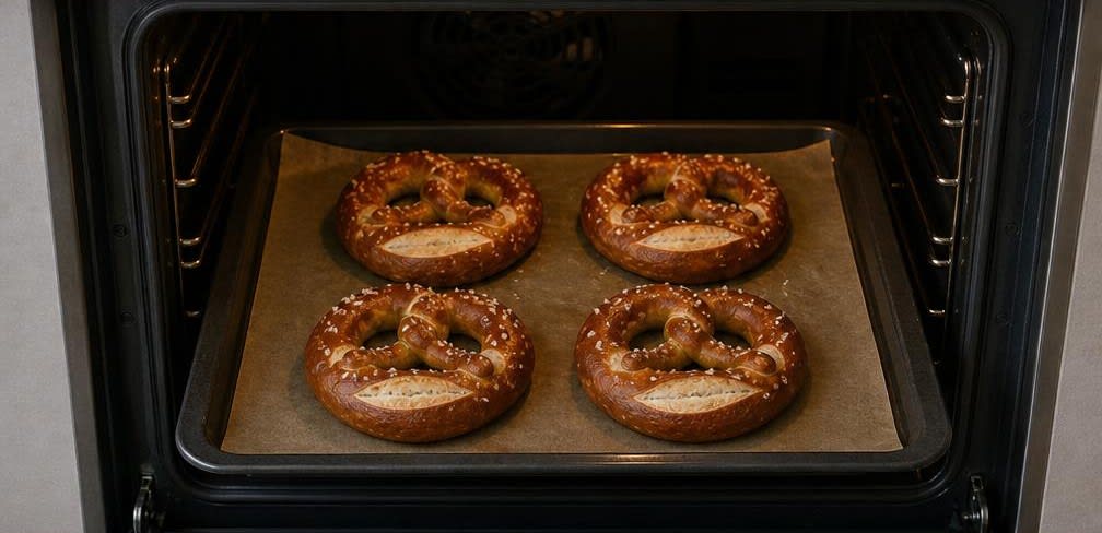Klassische Laugenbrezeln selbst gebacken – Zubereitung Schritt für Schritt – Im Ofen backen