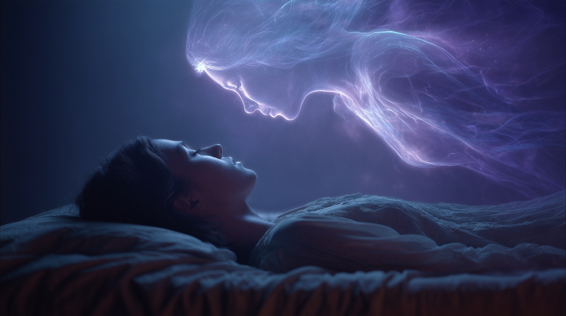 Deux chemins représentant rêve lucide et projection astrale