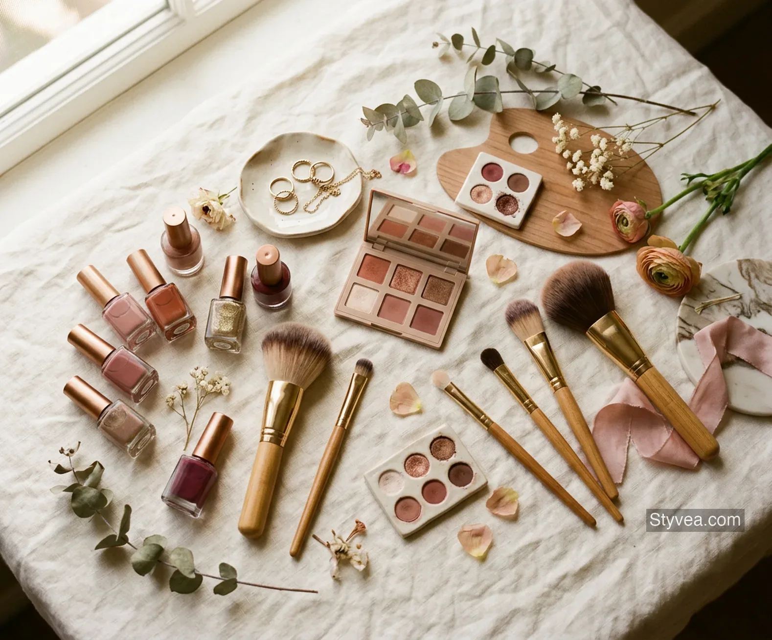 beauty inspiration mood board — Styvea's story of self-expression and creativity