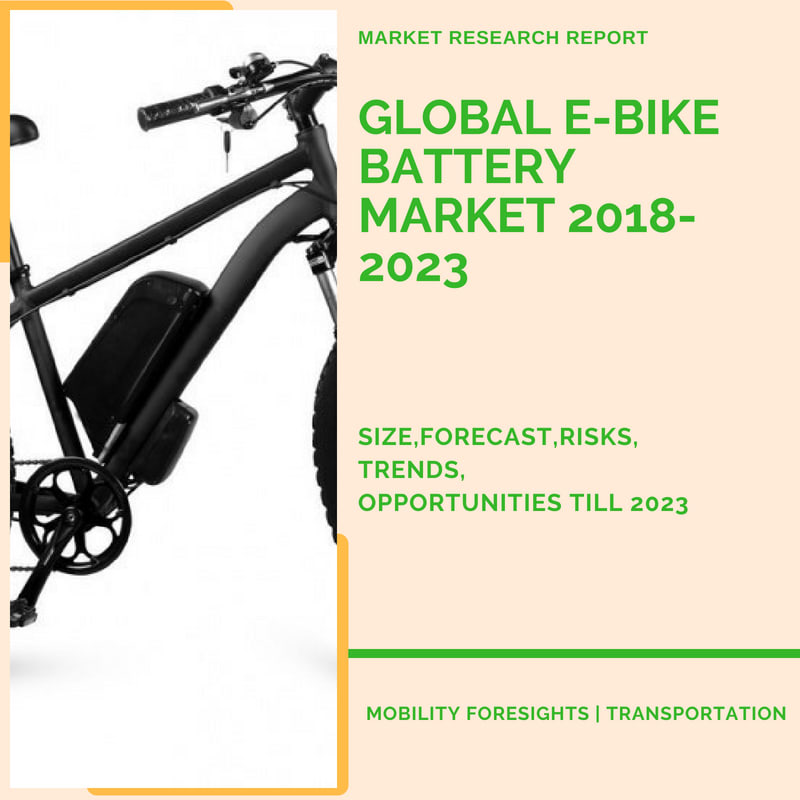 Global EBike Battery Market 20182023 October 2021 Updated