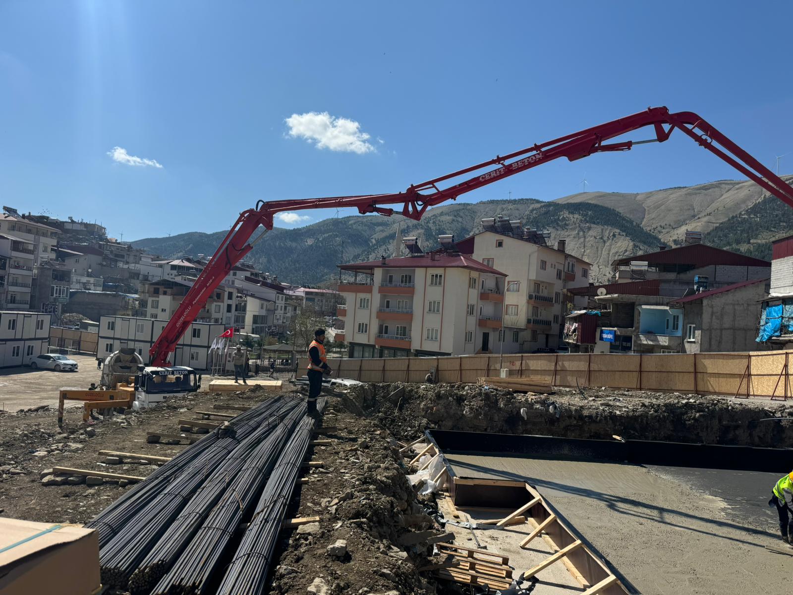 Radye Temel İmalatımız ve Beton Dökümü