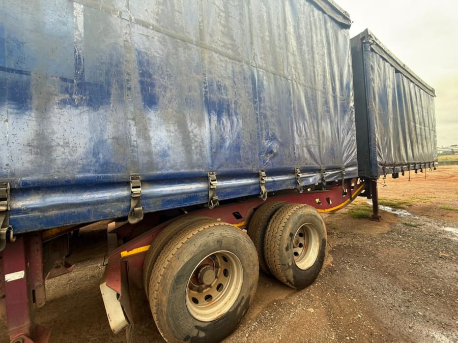2012 HOMEZ SUPER LINK TAUTLINER TRAILER (IS974) — photo 5