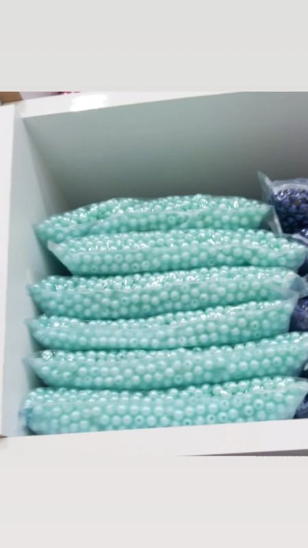 Perles bleu ciel 8mm