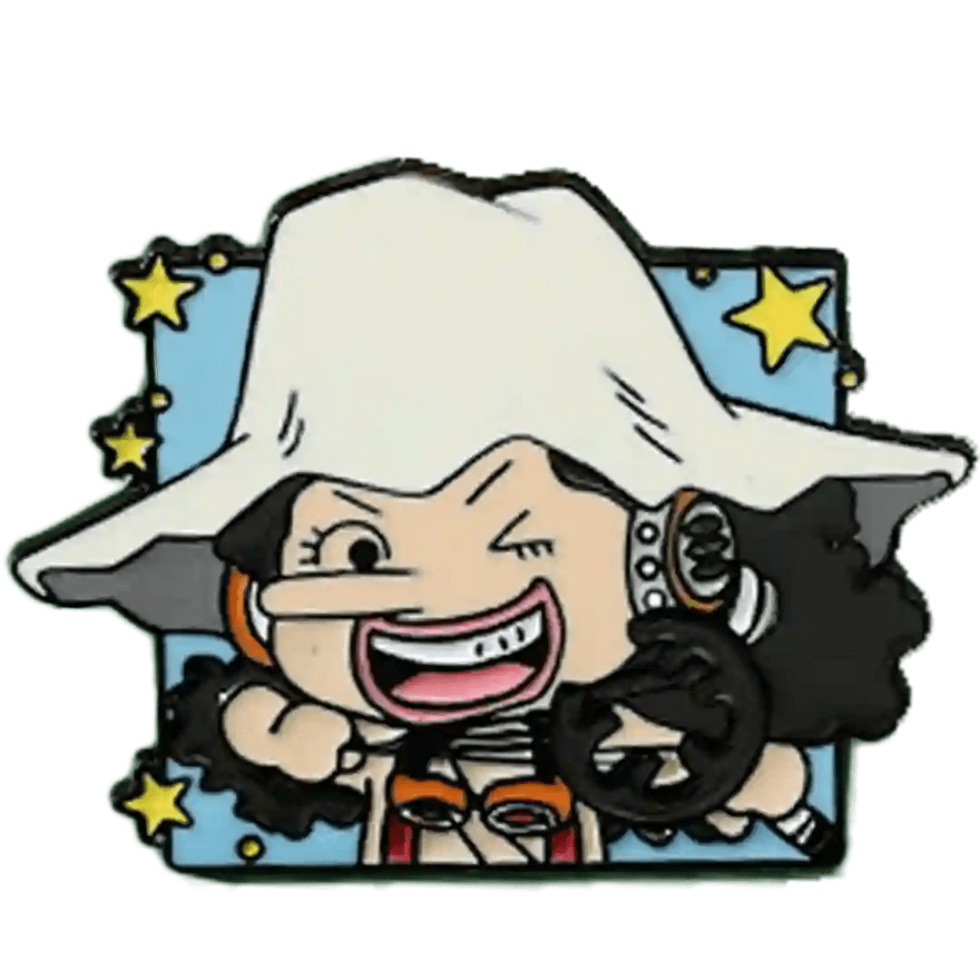 Pin - Usopp (One Piece) | Metal Esmaltado | 3 cm