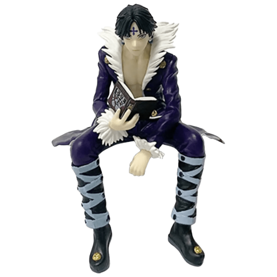 Figura Chrollo Lucilfer Sentado (Hunter x Hunter) | PVC | 14 cm