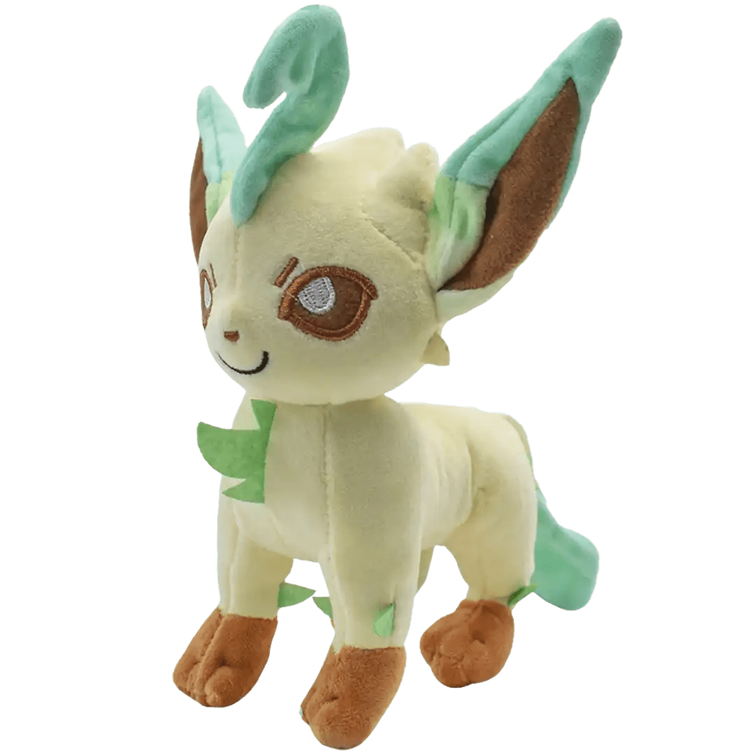 Peluche Leafeon (Pokémon) | Felpa Suave | 17 cm