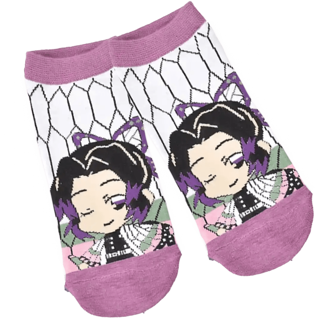 Calcetines -  Shinobu Kocho (Kimetsu no Yaiba) | Talla única | 1 par
