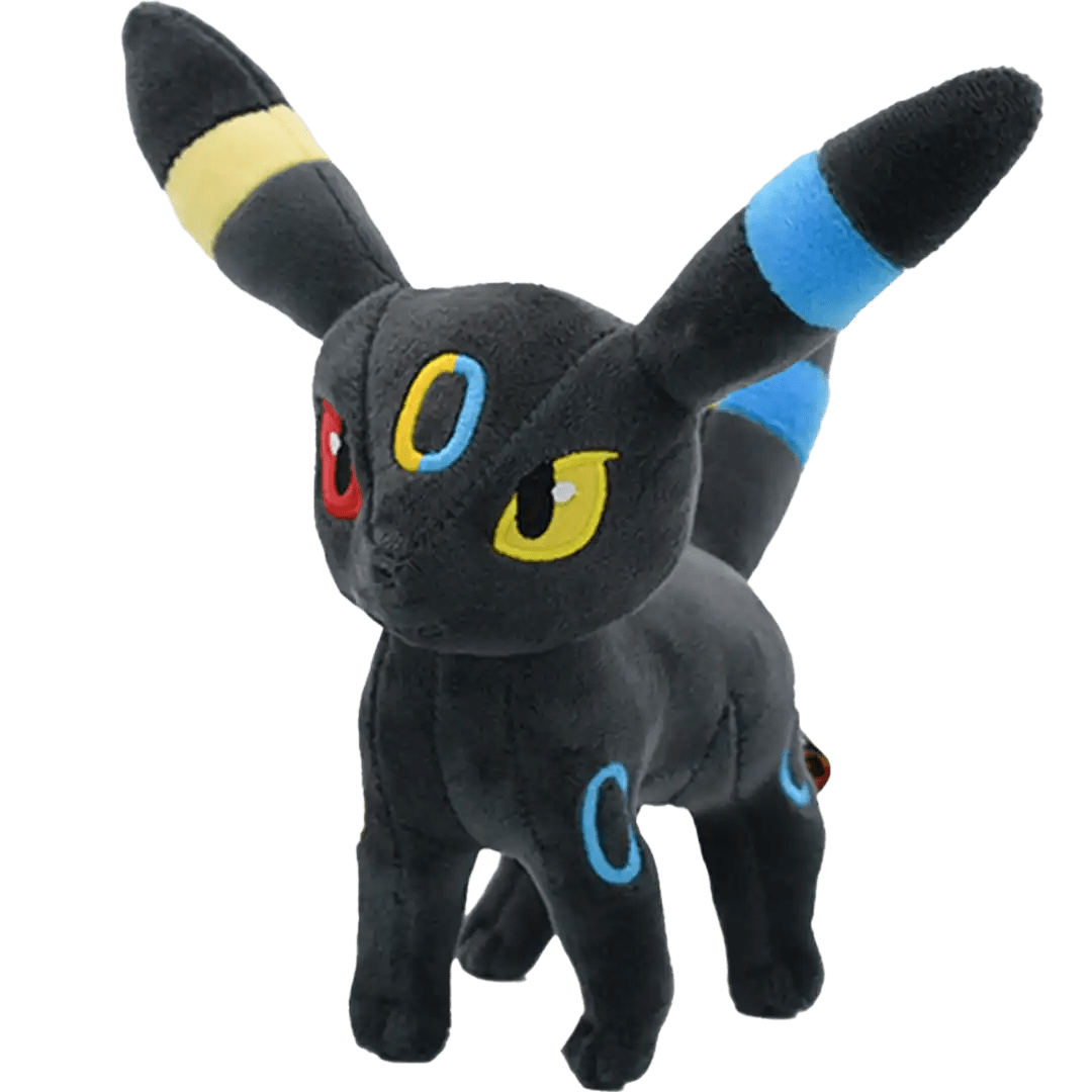 Peluche Umbreon Semi Shiny (Pokémon) | Felpa Suave | 17 cm