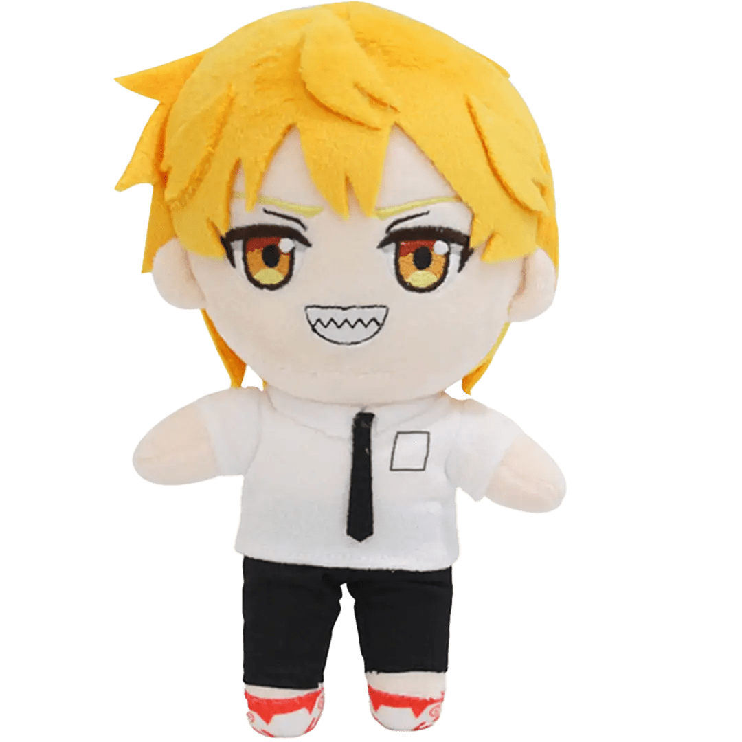 Peluche Denji (Chainsaw Man) | Felpa Suave | 20 cm
