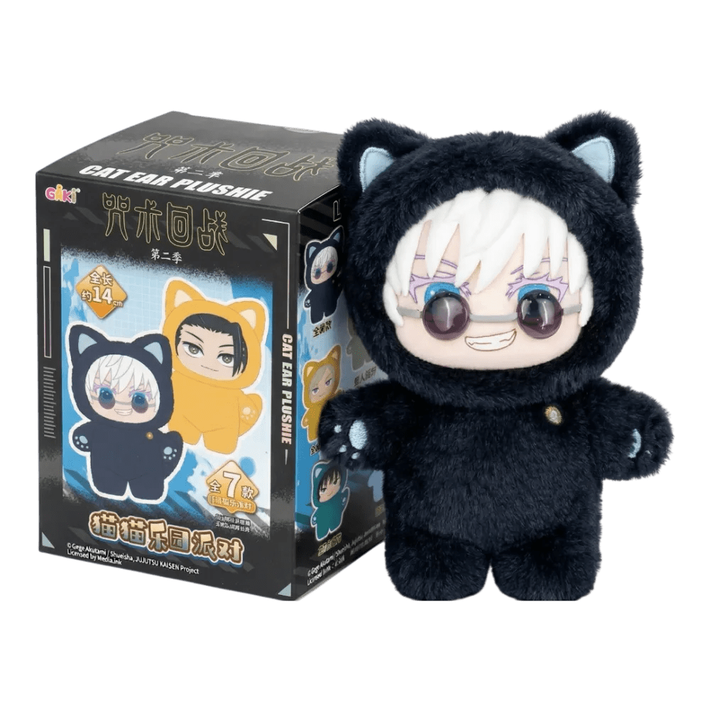 Blind Box Peluche Jujutsu Kaisen Cat Ear Series 14cm