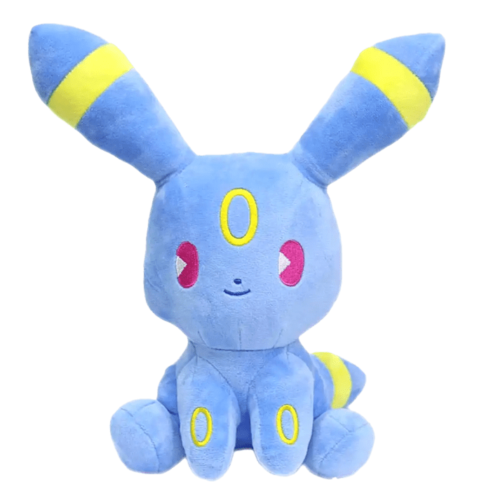 Peluche Umbreon Chibi (Pokémon) | Felpa Suave | 20 cm - Vista 1