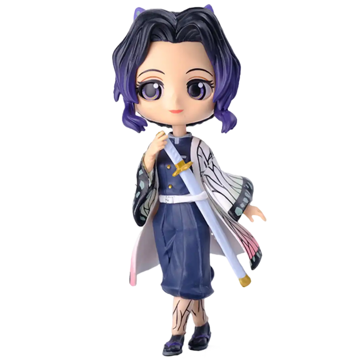 Figura Q Charm - Shinobu Kocho (Kimetsu no Yaiba) | PVC | 15 cm - Vista 1