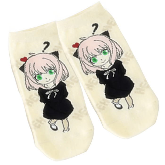 Calcetines -  Anya "Timidez Encantadora" (Spy x Family) | Talla única | 1 par - Vista 1