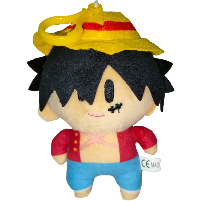 Peluche Llavero - Luffy (One Piece) | Felpa Suave | 11 cm - Vista 1