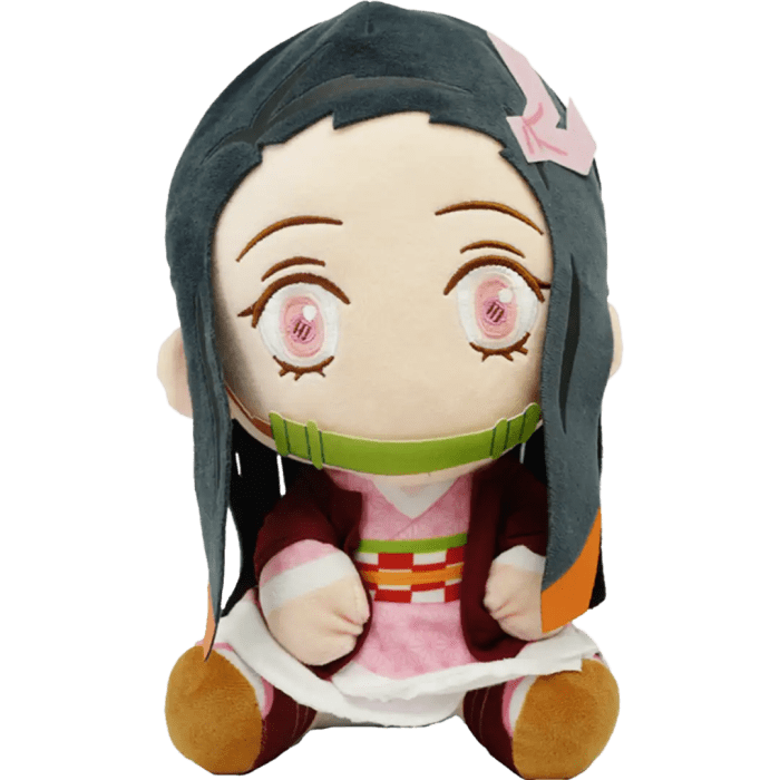 Peluche Nezuko Kamado (Kimetsu no Yaiba) | Felpa Suave | 20 cm - Vista 1