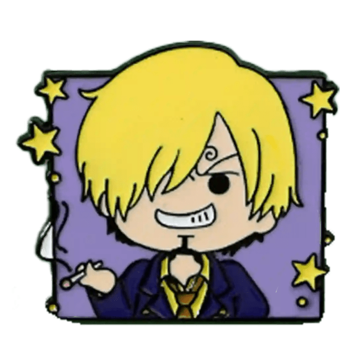 Pin - Sanji (One Piece) | Metal Esmaltado | 2.9 cm - Vista 1