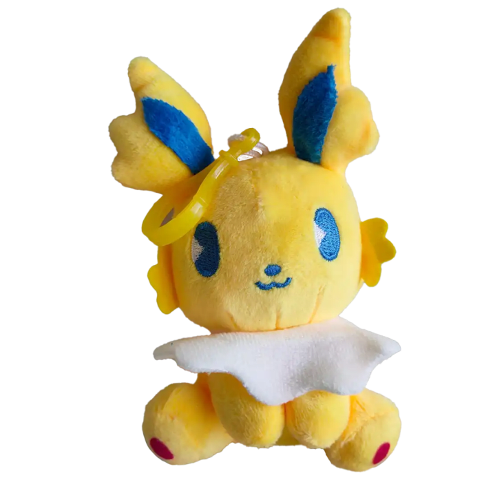 Peluche Llavero - Jolteon Chibi (Pokémon) | Felpa Suave | 10 cm - Vista 1