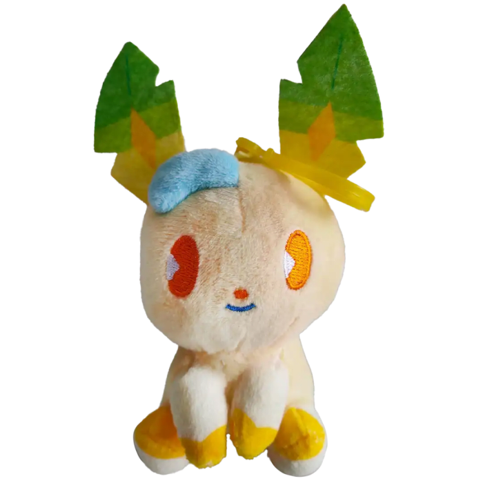 Peluche Llavero - Leafeon Chibi (Pokémon) | Felpa Suave | 10 cm - Vista 1