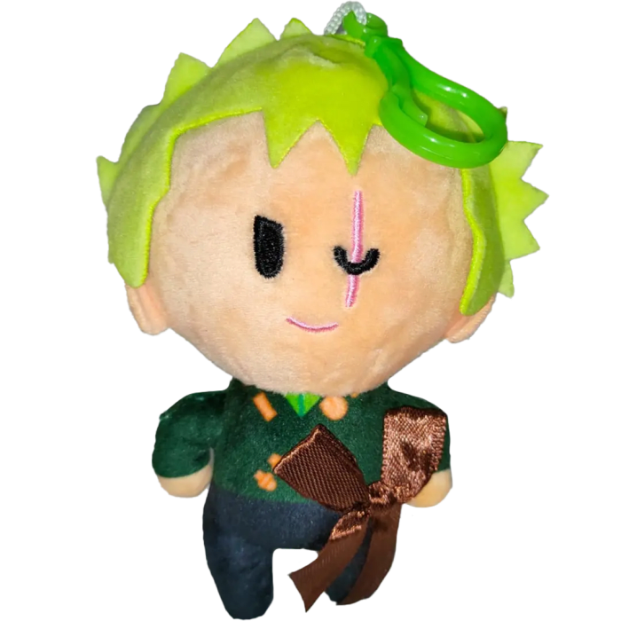 Peluche Llavero - Zoro (One Piece) | Felpa Suave | 11 cm - Vista 1