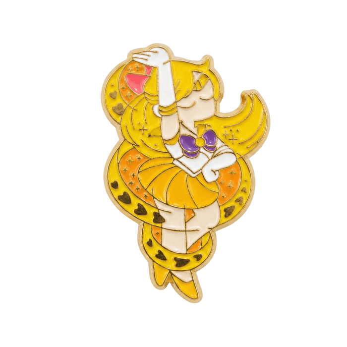 Pin metálico Sailor Moon | Sailor Venus | 4,3 cm - Vista 1