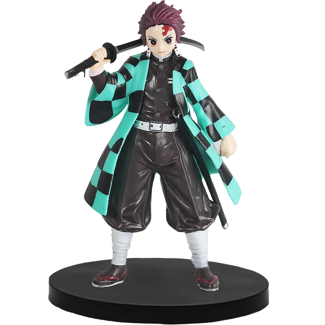 Figura Tanjiro Kamado "Haori" (Kimetsu no Yaiba) | PVC | 16 cm - Vista 2
