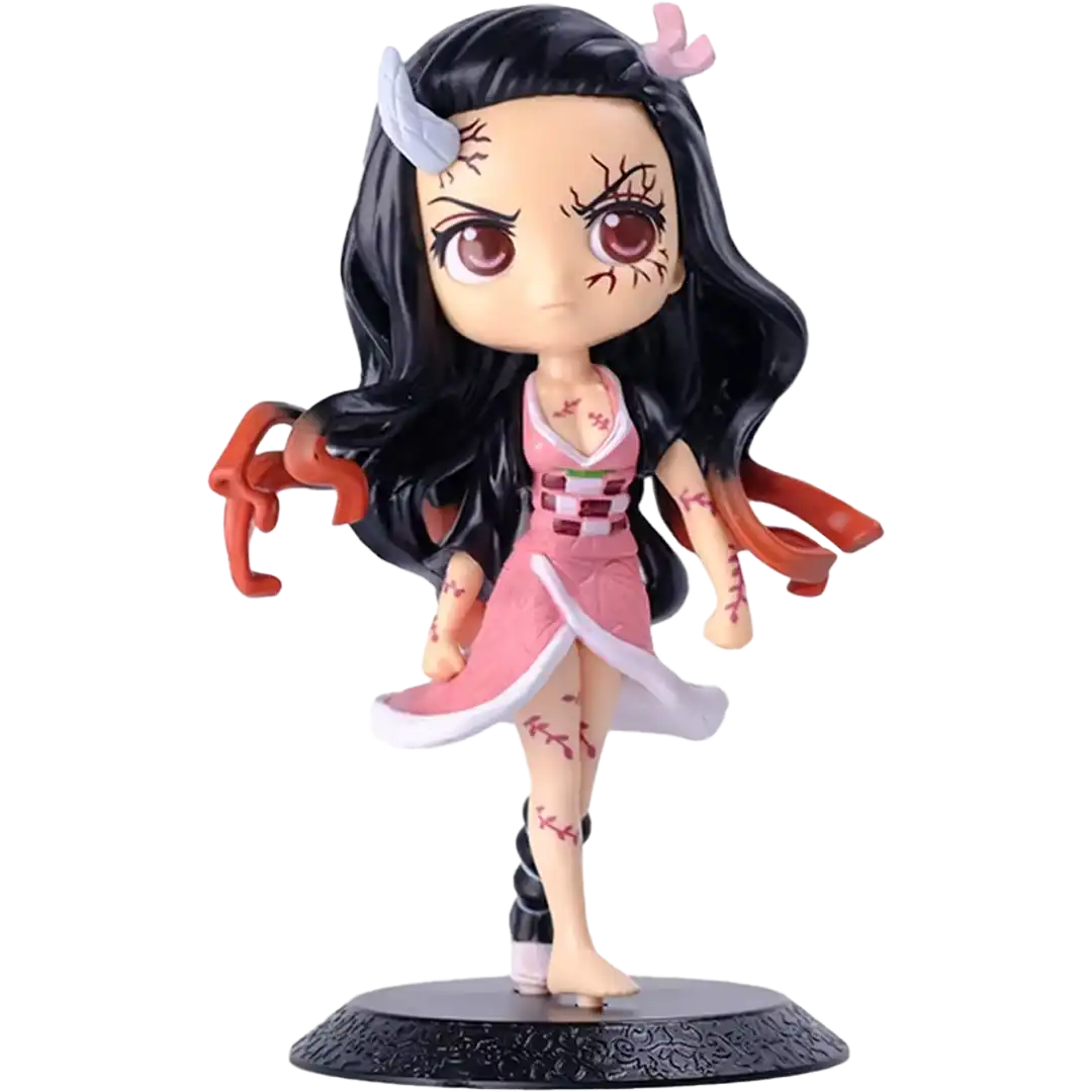 Figura Q Charm - Demon Nezuko (Kimetsu no Yaiba) | PVC | 15 cm - Vista 2