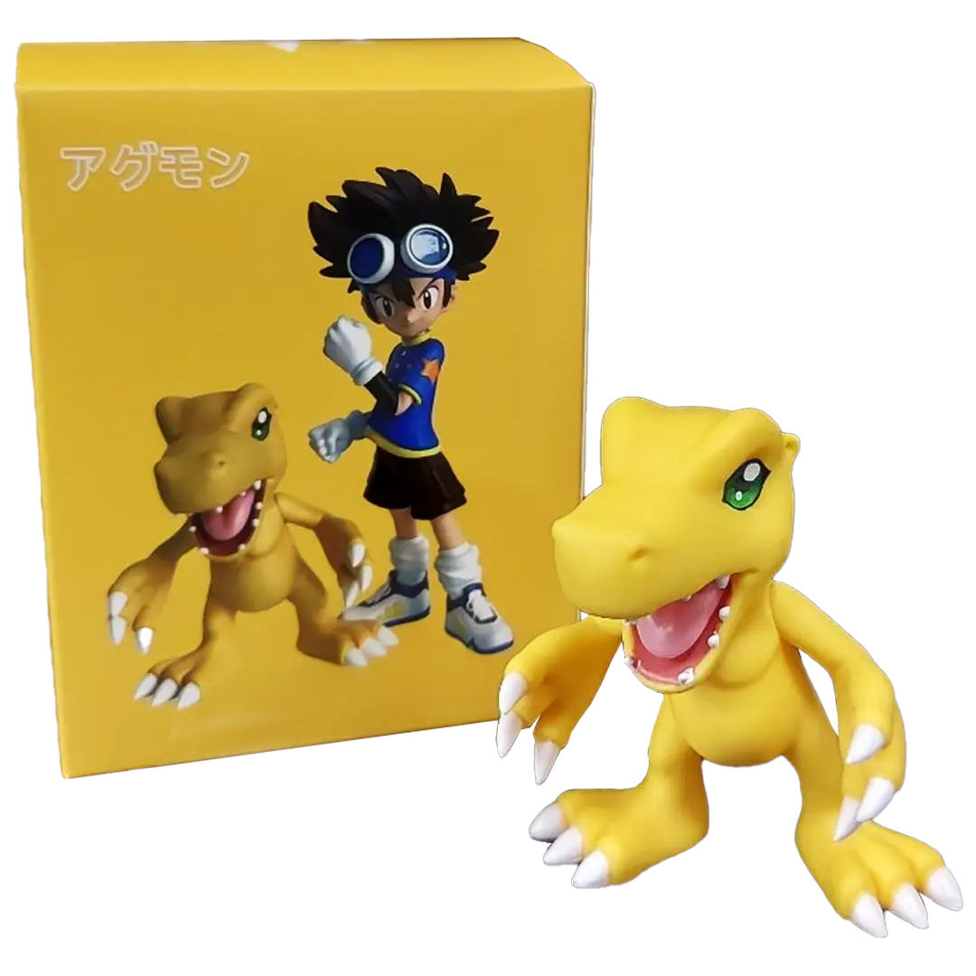 Figura Agumon (Digimon) | PVC | 7 cm - Vista 2