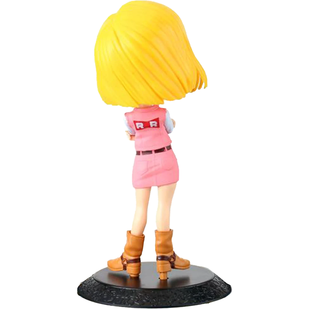 Figura Q Charm - Androide 18 (Dragon Ball Z) | PVC | 15 cm - Vista 3