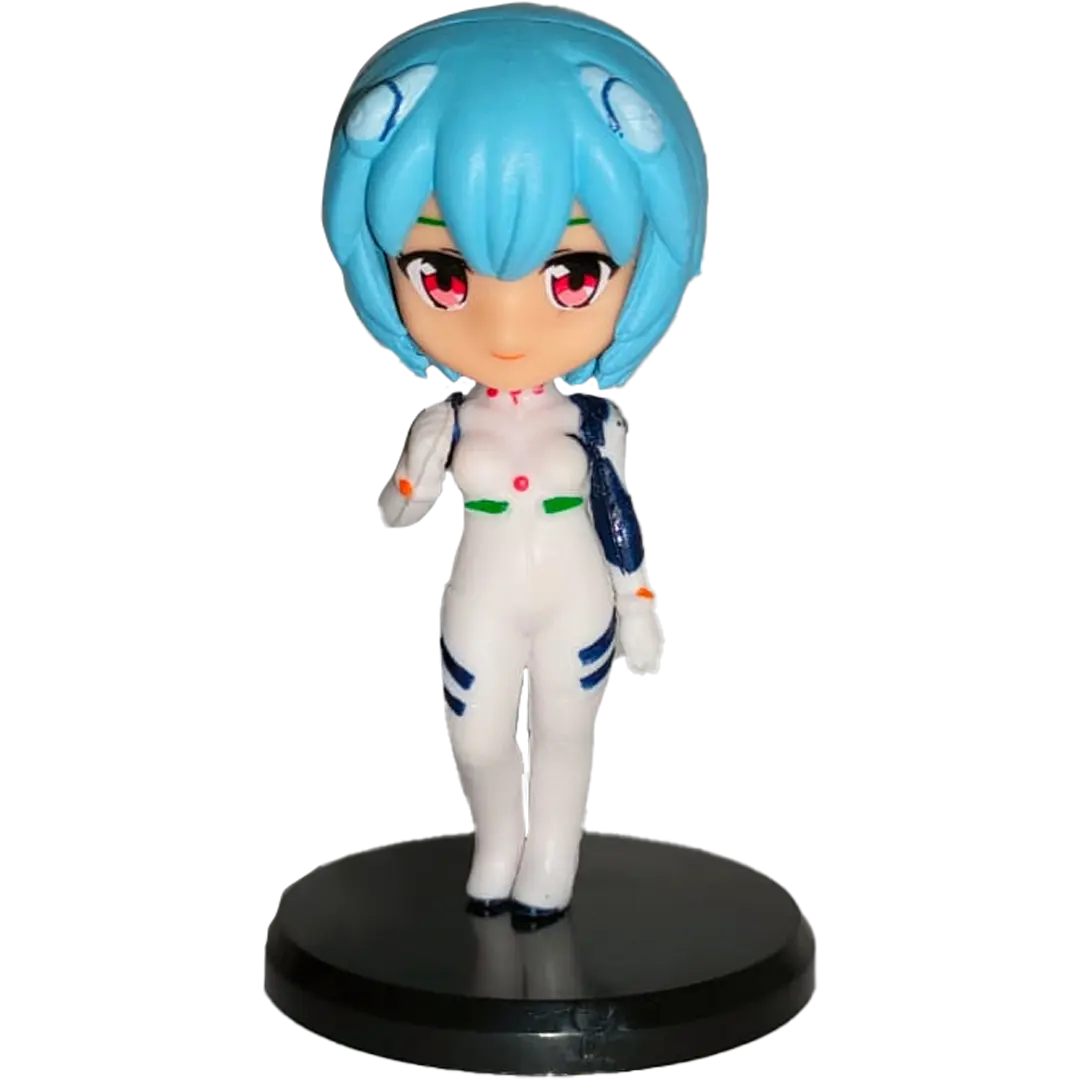 Figura Set Figuras - Pilotos (Evangelion) | PVC | 8 cm - Vista 5